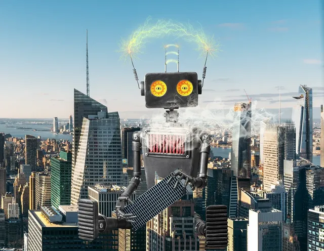 "Robot" Triptych