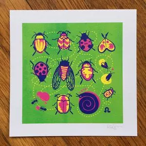 "Bugs" Art Print