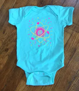"Atom" Onesie