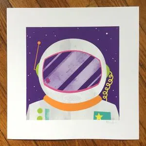 "Astronaut" Art Print