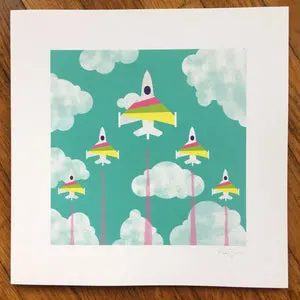 "Flyover" Art Print