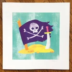 "Pirates" Art Print